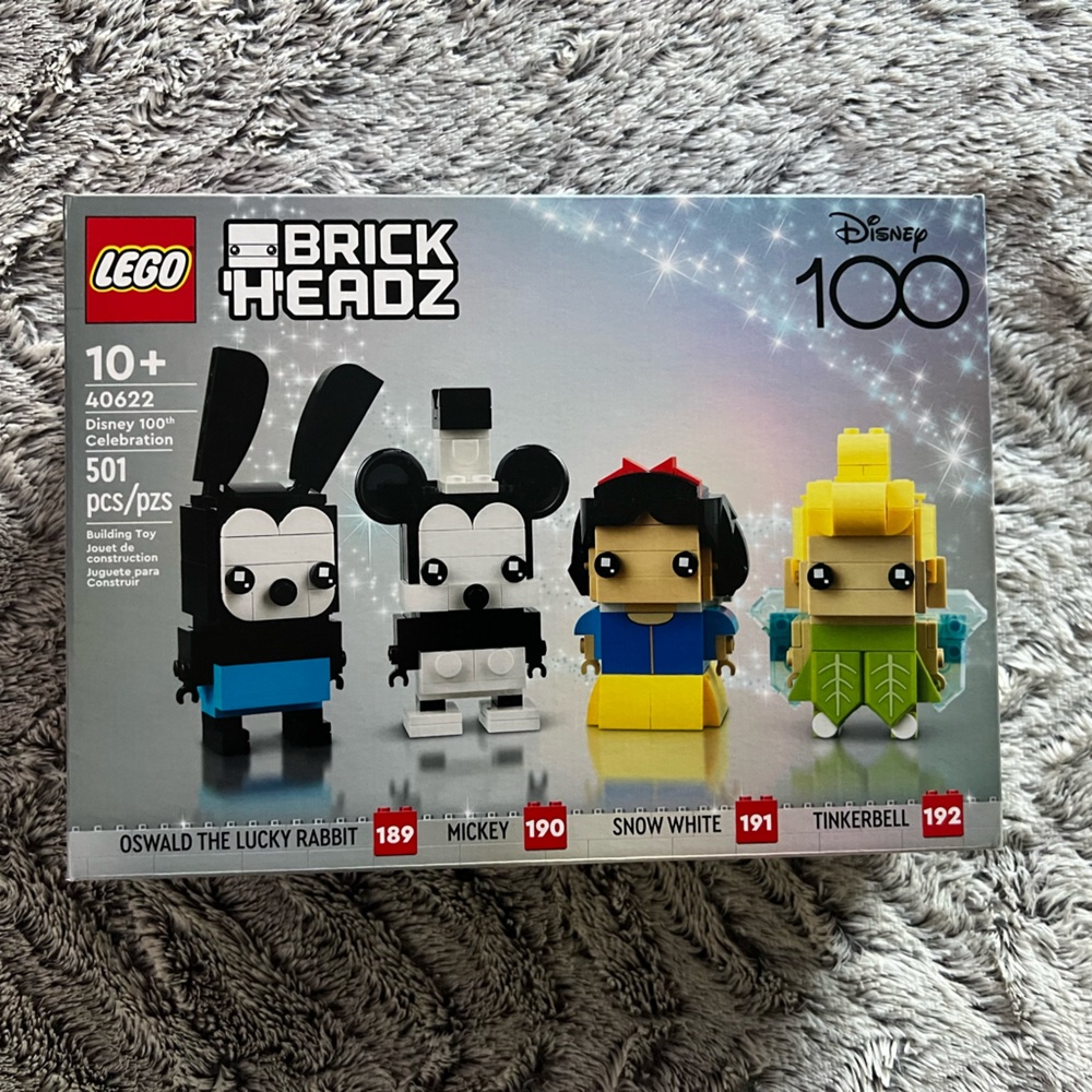 Lego Disney 100 Brick Headz.